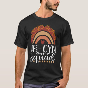 Camiseta Ob Gyn Squad Gynecólogo del Arcoiris Ob gyn Médica