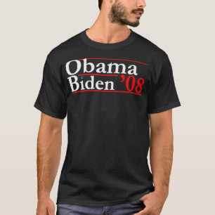 Camiseta Obama 08 Campaña de retro Obama Biden