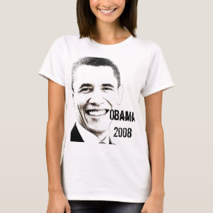 Camiseta Obama '08 con el Web site
