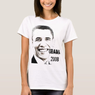 Camiseta Obama '08 con el Web site