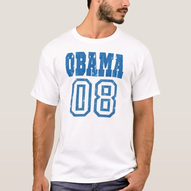 Camiseta OBAMA 08 Palin McCain - más iguales (Anverso)