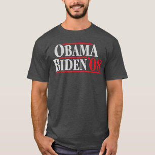 Camiseta Obama 08 Retro Campaña Obama Biden