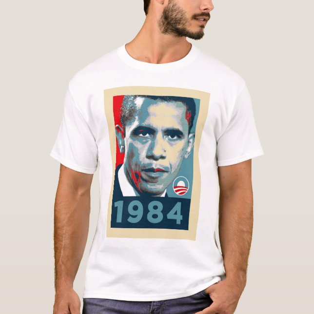 Camiseta Obama 1984 (Anverso)