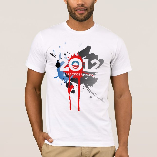 Camiseta Obama 2012 (Anverso)