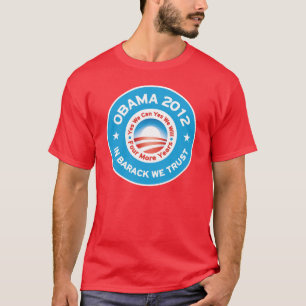 Camiseta Obama 2012 - En Barack confiamos en