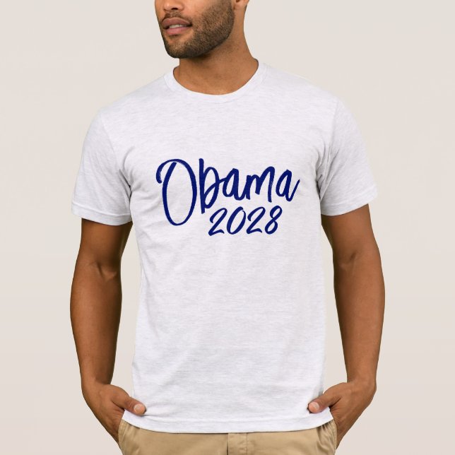 Camiseta Obama 2028 (Anverso)
