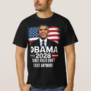 Camiseta Obama 2028 Ya que las reglas ya no existen