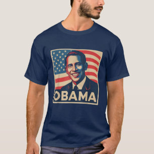 Camiseta Obama 48.º presidente de América