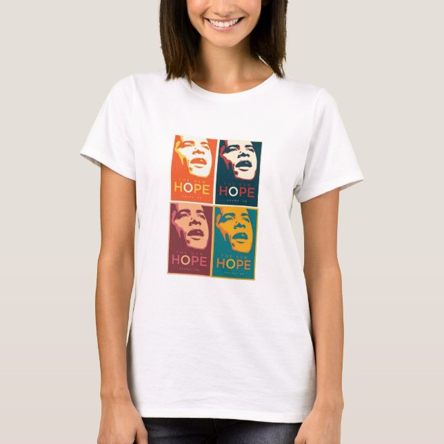 Camiseta Obama 4-Pix Tee (Anverso)