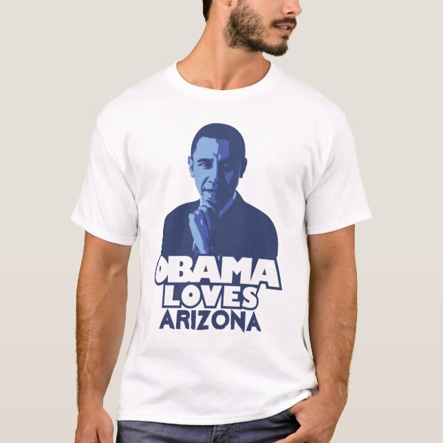 Camiseta OBAMA AMA Arizona (Anverso)
