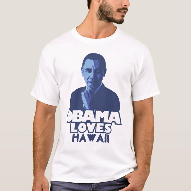 Camiseta OBAMA AMA Hawaii (Anverso)