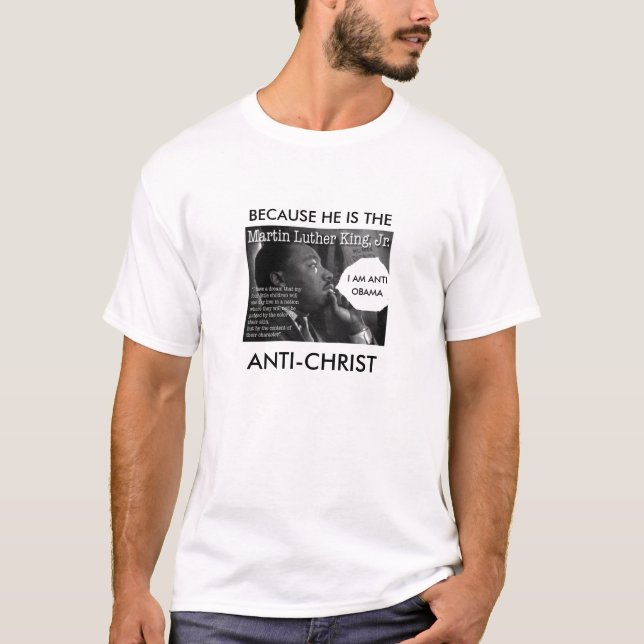 CAMISETA OBAMA-ANTICHRIST (Anverso)