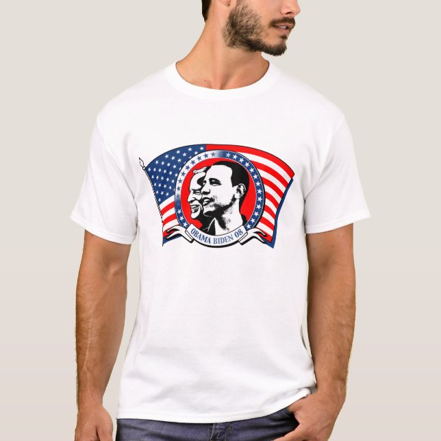 Camiseta Obama Biden 2008 (Anverso)