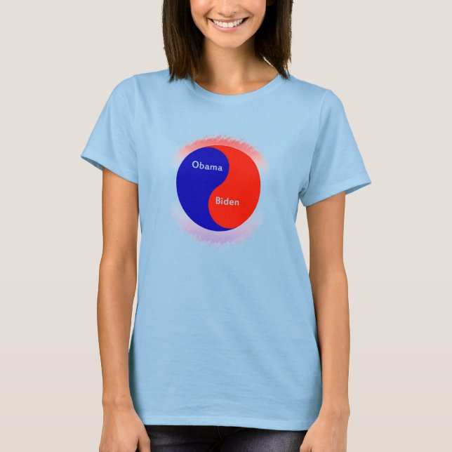 Camiseta Obama ~ Biden Yin Yang (Anverso)