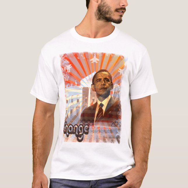 Camiseta Obama - Cambio (Anverso)