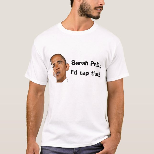 Camiseta Obama cava la opinión del gobierno Palins sobre la (Anverso)
