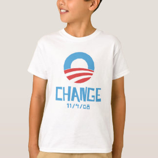Camiseta Obama Change Light kid's T-shirt
