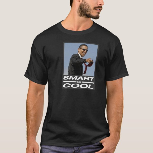 Camiseta Obama elegante es fresco (Anverso)