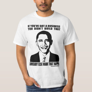 Camiseta Obama en negocio