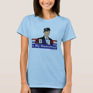 Camiseta ¡Obama es mi Homeboy!