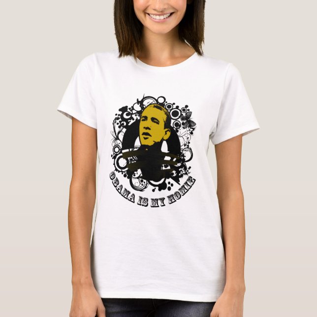 Camiseta Obama es mi homólogo (Anverso)