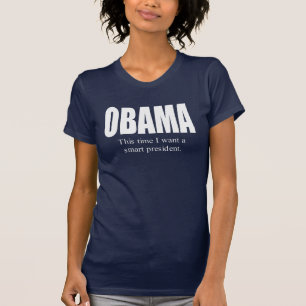 Camiseta OBAMA: Esta vez quiero a un presidente elegante