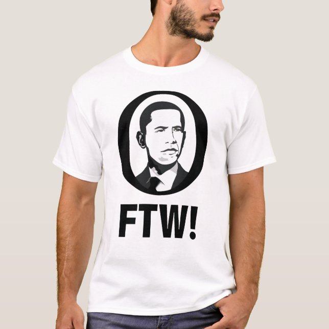 Camiseta Obama FTW (Anverso)