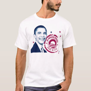 Camiseta Obama - hecho en los E.E.U.U.
