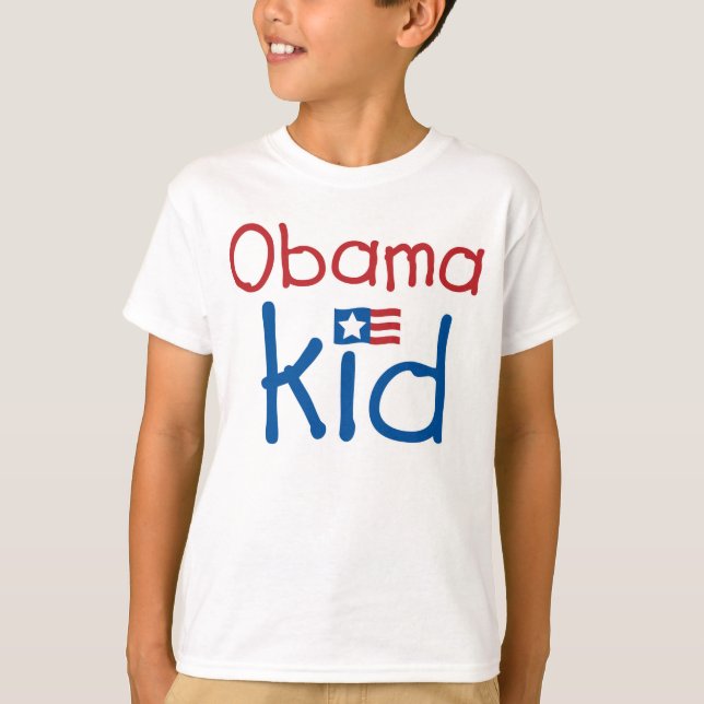 Camiseta Obama Kid T-Shirt (Anverso)