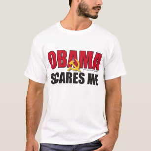 Camiseta Obama me asusta