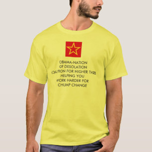 CAMISETA OBAMA-NATION DE LA DESOLACIÓN