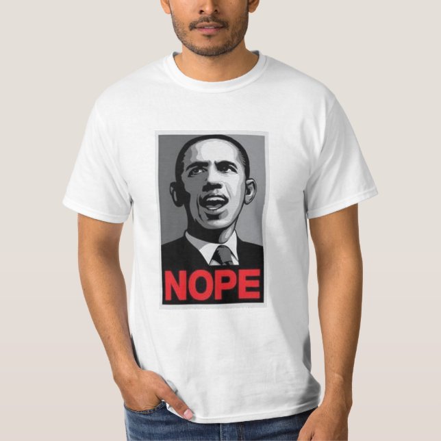 Camiseta Obama Nope (Anverso)