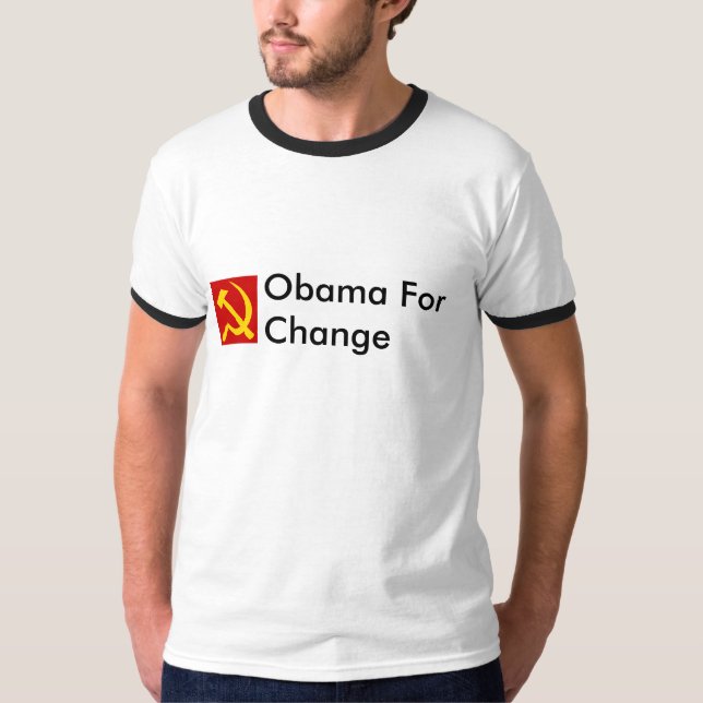Camiseta Obama para el cambio (Anverso)