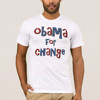 Camiseta Obama para el cambio