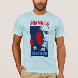 CAMISETA OBAMA PARA EL CAMBIO 08