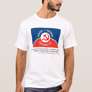 Camiseta Obama para el cambio - para hombre