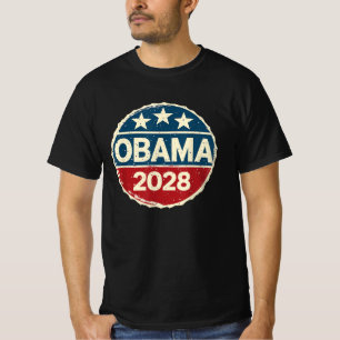 Camiseta Obama Para El Presidente 2028 Obama 2028