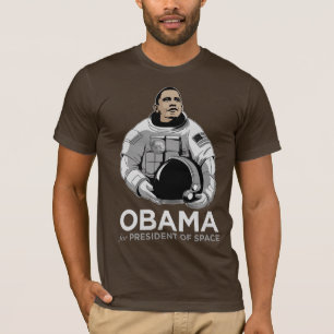 Camiseta Obama para el presidente del espacio