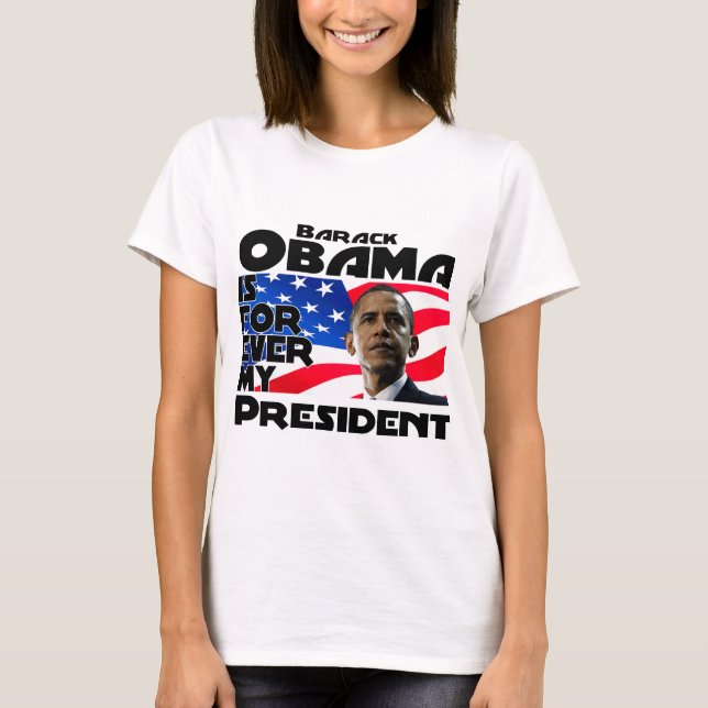 Camiseta Obama para siempre (Anverso)