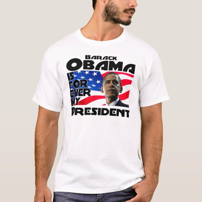 Camiseta Obama para siempre (Anverso)