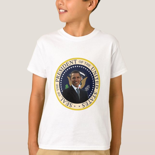 Camiseta Obama Presidential Seal (Anverso)