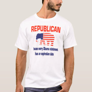 Camiseta Obama republicano divertido