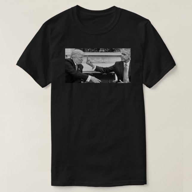 Camiseta Obama se deshace de Trump (Diseño del anverso)