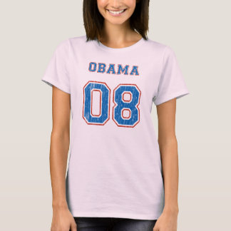 Camiseta Obama Tee al estilo vintage - Elecciones 2008