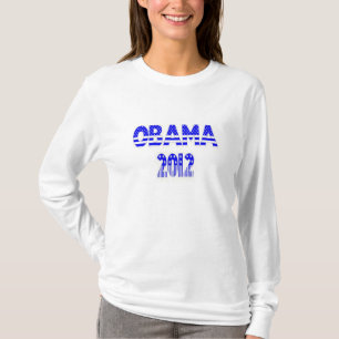 Camiseta Obama Tiene Tu Tee De Manga De Largo Plazo 2012