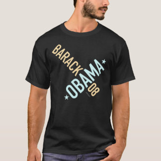 Camiseta Obama torcido para presidente T-shirt