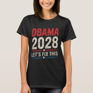 Camiseta Obama Viñeta Retro Patriótico Protesta Política 20
