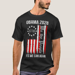 Camiseta Obama Viñeta Retro Patriótico Protesta Política 20