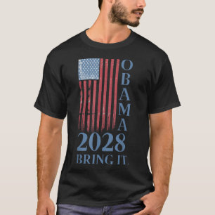Camiseta Obama Viñeta Retro Patriótico Protesta Política 20
