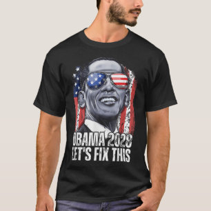 Camiseta Obama vintage presidente 2028 Obama _5
